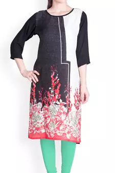  Lyra Emerald Green Free Size Churidar Leggings