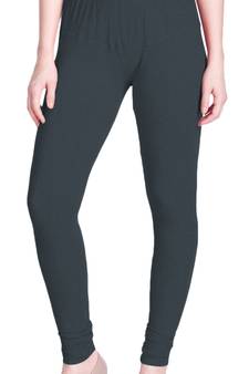  Lyra Stone Grey Free Size Churidar Leggings