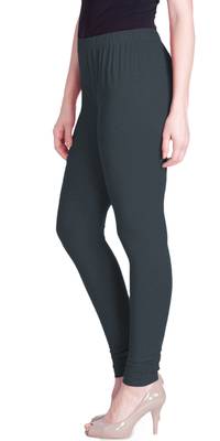  Lyra Stone Grey Free Size Churidar Leggings 3