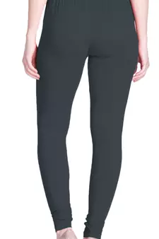  Lyra Stone Grey Free Size Churidar Leggings