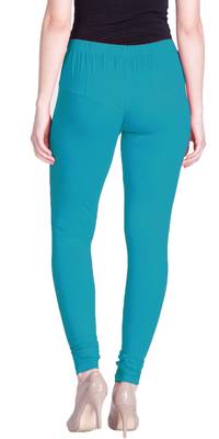  Lyra Aqua Marina Free Size Churidar Leggings 4