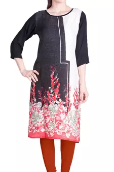  Lyra Brick Free Size Churidar Leggings