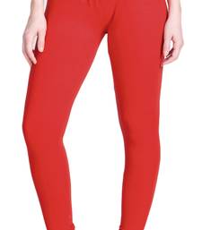  Lyra Chilli Red Free Size Churidar Leggings