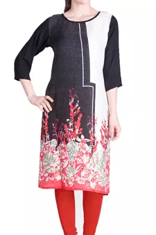  Lyra Chilli Red Free Size Churidar Leggings