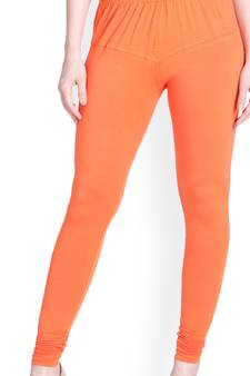 Lyra Papaya Free Size Churidar Leggings