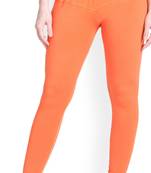  Lyra Papaya Free Size Churidar Leggings