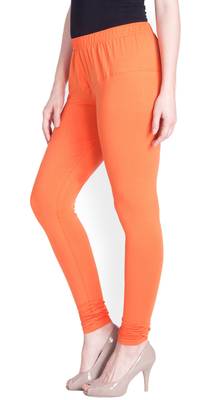  Lyra Papaya Free Size Churidar Leggings 3