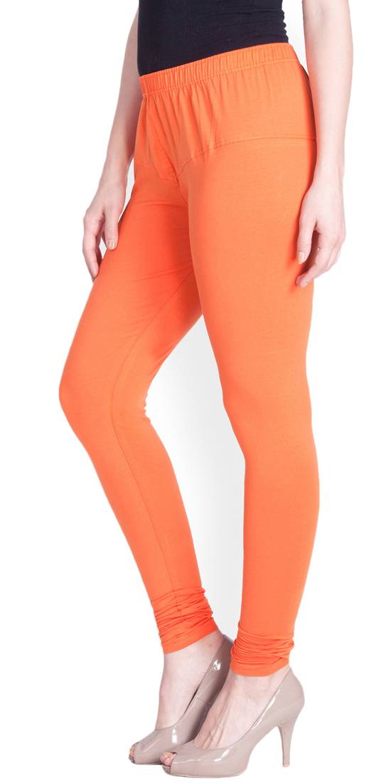  Lyra Papaya Free Size Churidar Leggings