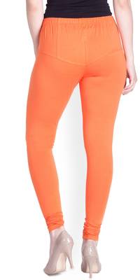 Lyra Papaya Free Size Churidar Leggings 4