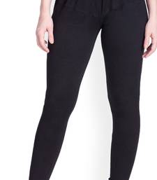 Lyra Black Free Size Churidar Leggings