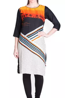  Lyra Black Free Size Churidar Leggings