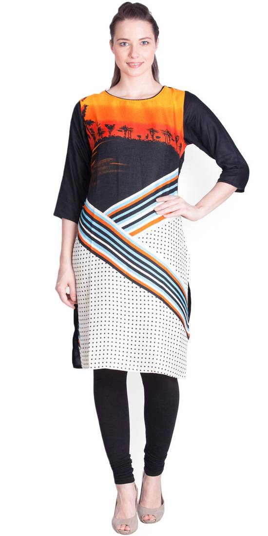  Lyra Black Free Size Churidar Leggings