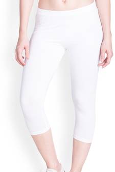  Lyra White Free Size Capri