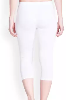  Lyra White Free Size Capri