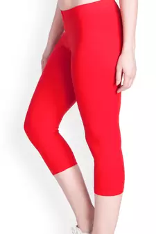  Lyra Red Free Size Capri