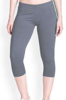  Lyra Steel Grey Free Size Capri