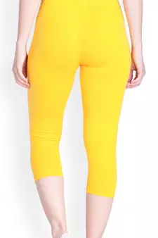  Lyra Yellow Free Size Capri