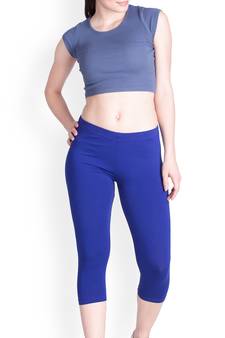  Lyra Royal Blue Free Size Capri