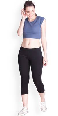  Lyra Black Plus Free Size Capri 4