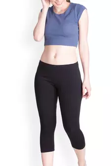  Lyra Black Plus Free Size Capri