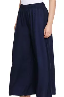  Lyra Navy Blue Free Size Palazzo