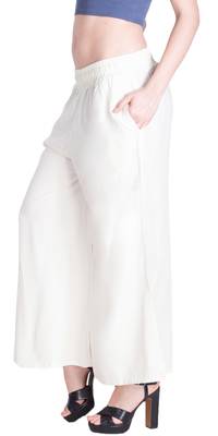  Lyra Off White Free Size Palazzo 3