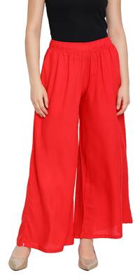 Lux Lyra Red Free Size Palazzo 1