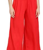 Lux Lyra Red Free Size Palazzo