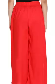 Lux Lyra Red Free Size Palazzo