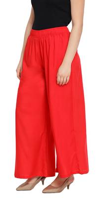 Lux Lyra Red Free Size Palazzo 3