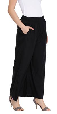  Lyra Black Free Size Palazzo 4