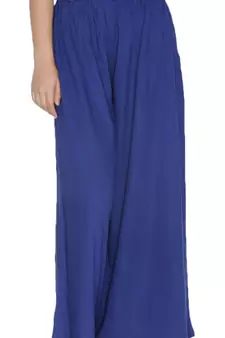  Lyra Royal Blue Free Size Palazzo