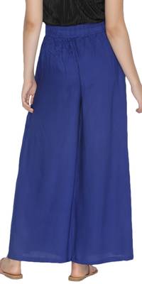  Lyra Royal Blue Free Size Palazzo 2