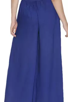  Lyra Royal Blue Free Size Palazzo