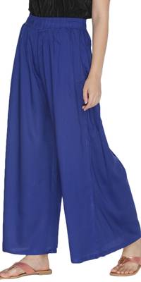  Lyra Royal Blue Free Size Palazzo 3