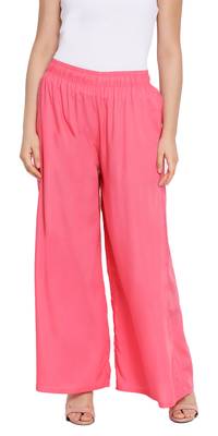 Lux Lyra Paradise Pink Free Size Palazzo 1