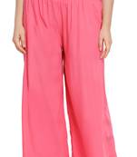 Lux Lyra Paradise Pink Free Size Palazzo