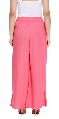 Lux Lyra Paradise Pink Free Size Palazzo 2