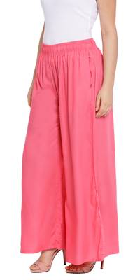 Lux Lyra Paradise Pink Free Size Palazzo 3