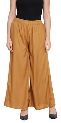  Lyra Amber Gold Free Size Palazzo 1