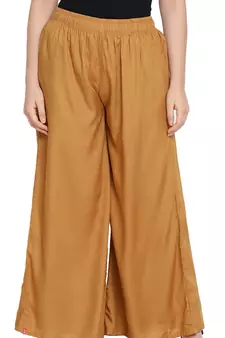  Lyra Amber Gold Free Size Palazzo