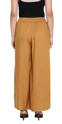  Lyra Amber Gold Free Size Palazzo 2