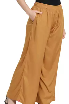  Lyra Amber Gold Free Size Palazzo