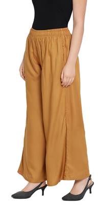  Lyra Amber Gold Free Size Palazzo 4