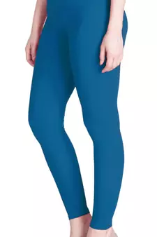  Lyra T. Blue Free Size Ankle Leggings