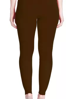  Lyra Brown Free Size Ankle Leggings