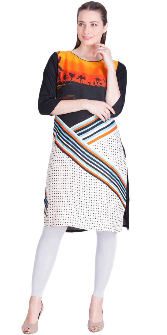  Lyra Off White Free Size Ankle Leggings