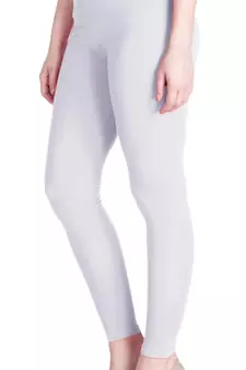  Lyra Off White Free Size Ankle Leggings