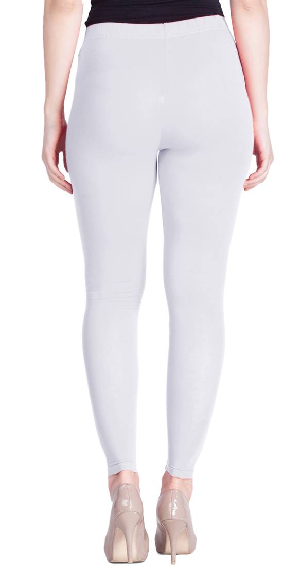  Lyra Off White Free Size Ankle Leggings