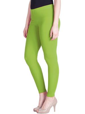  Lyra Parrot Green Free Size Ankle Leggings 3